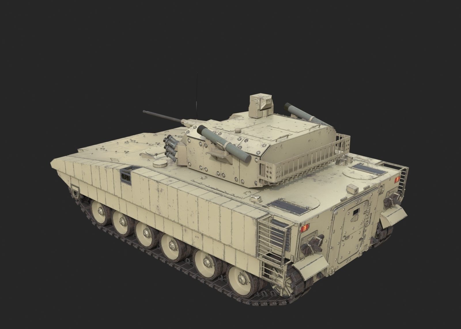 4 coatings of NORINCO GROUP VN17 Infantry fighting vehicle IFV Low-poly 3D model_15