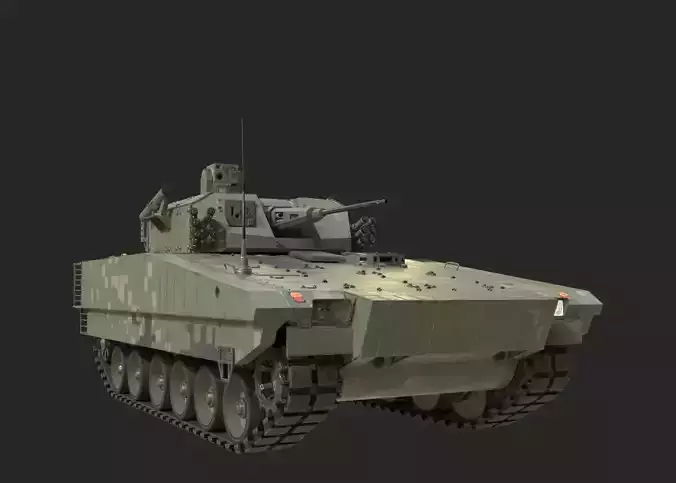 4 coatings of NORINCO GROUP VN17 Infantry fighting vehicle IFV Low-poly 3D model