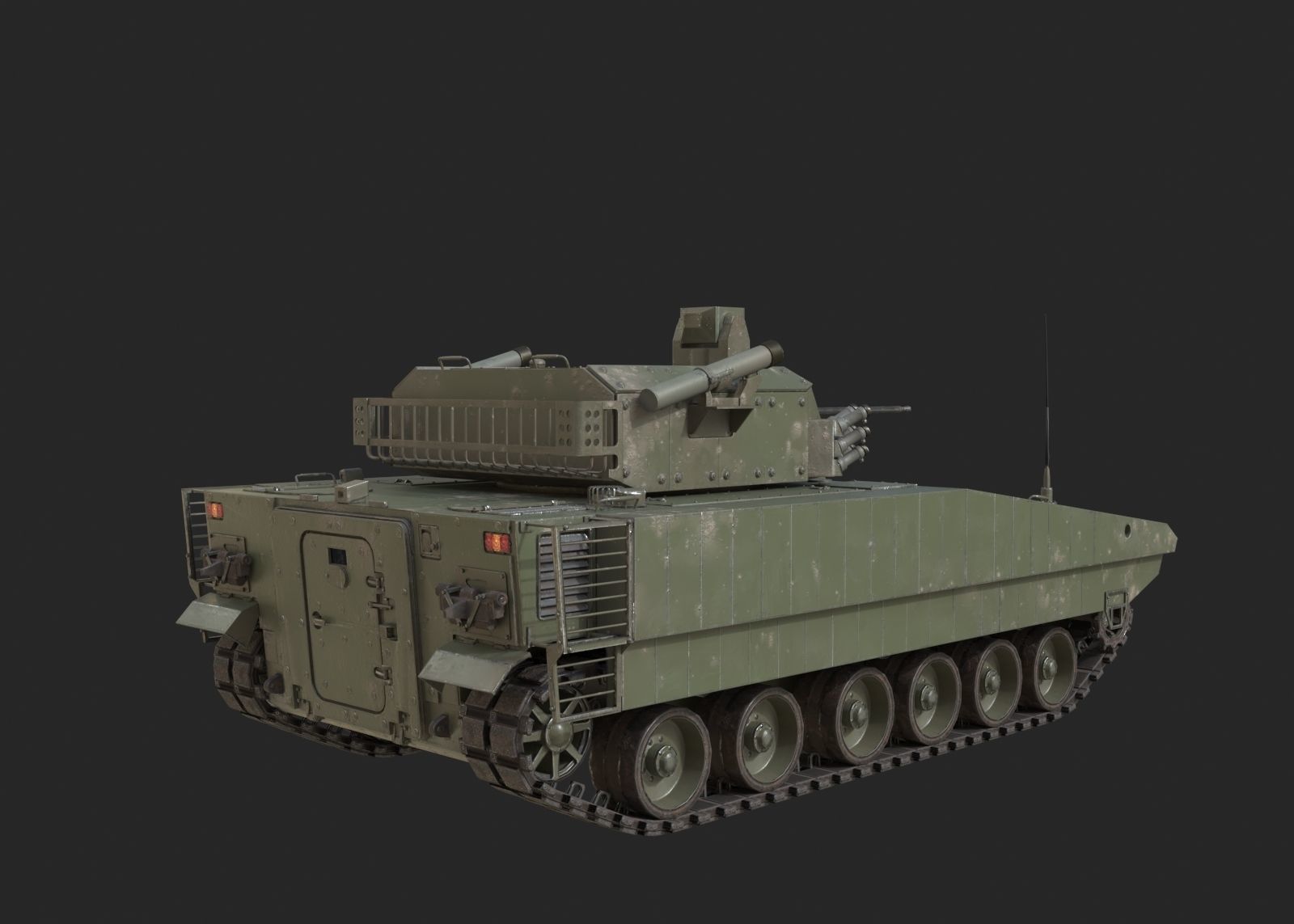 4 coatings of NORINCO GROUP VN17 Infantry fighting vehicle IFV Low-poly 3D model_9