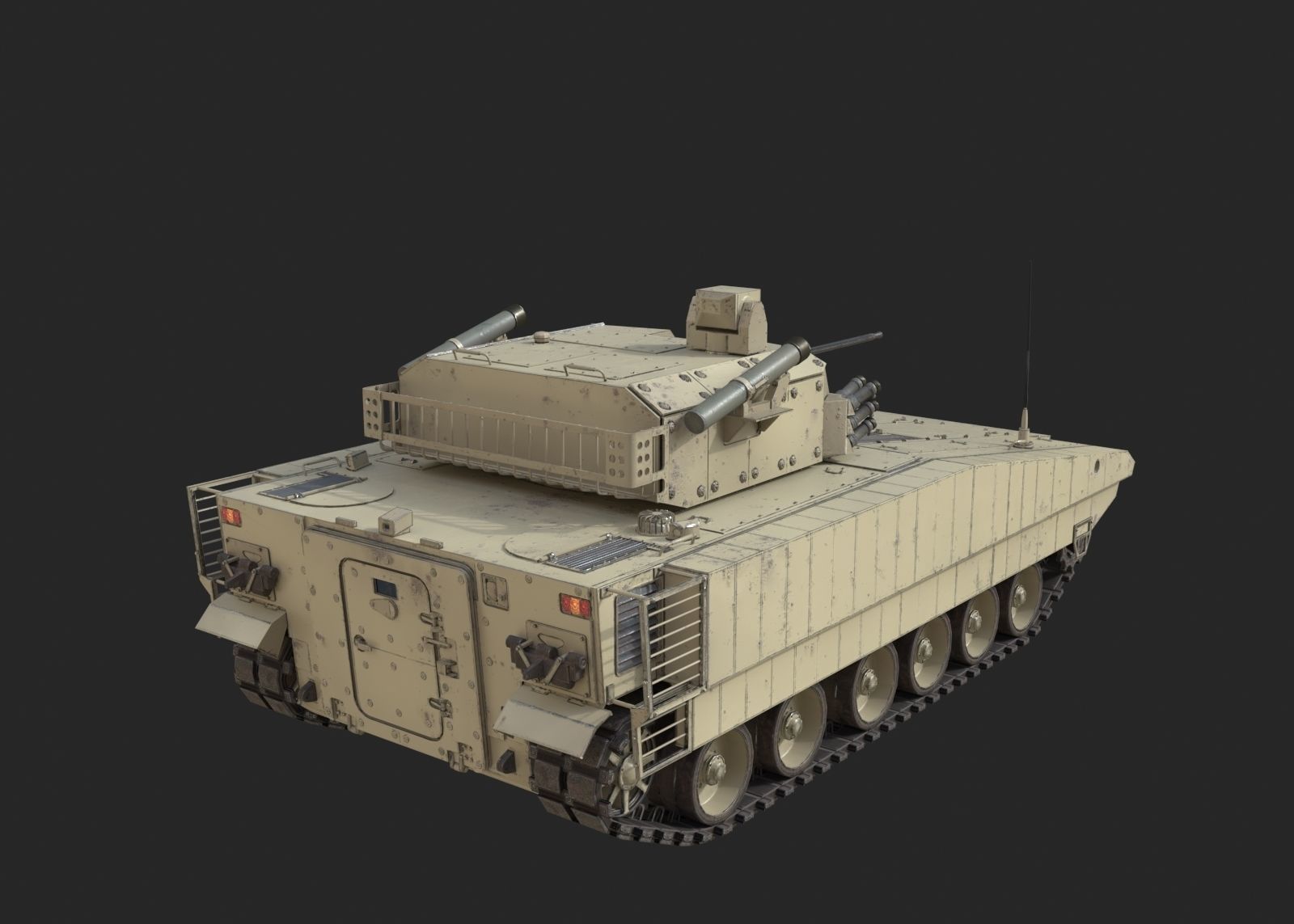 4 coatings of NORINCO GROUP VN17 Infantry fighting vehicle IFV Low-poly 3D model_14