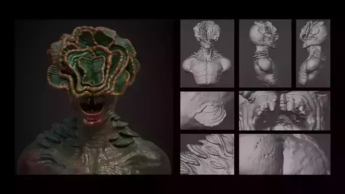 3D Print Clicker Figure Stand 3D print model