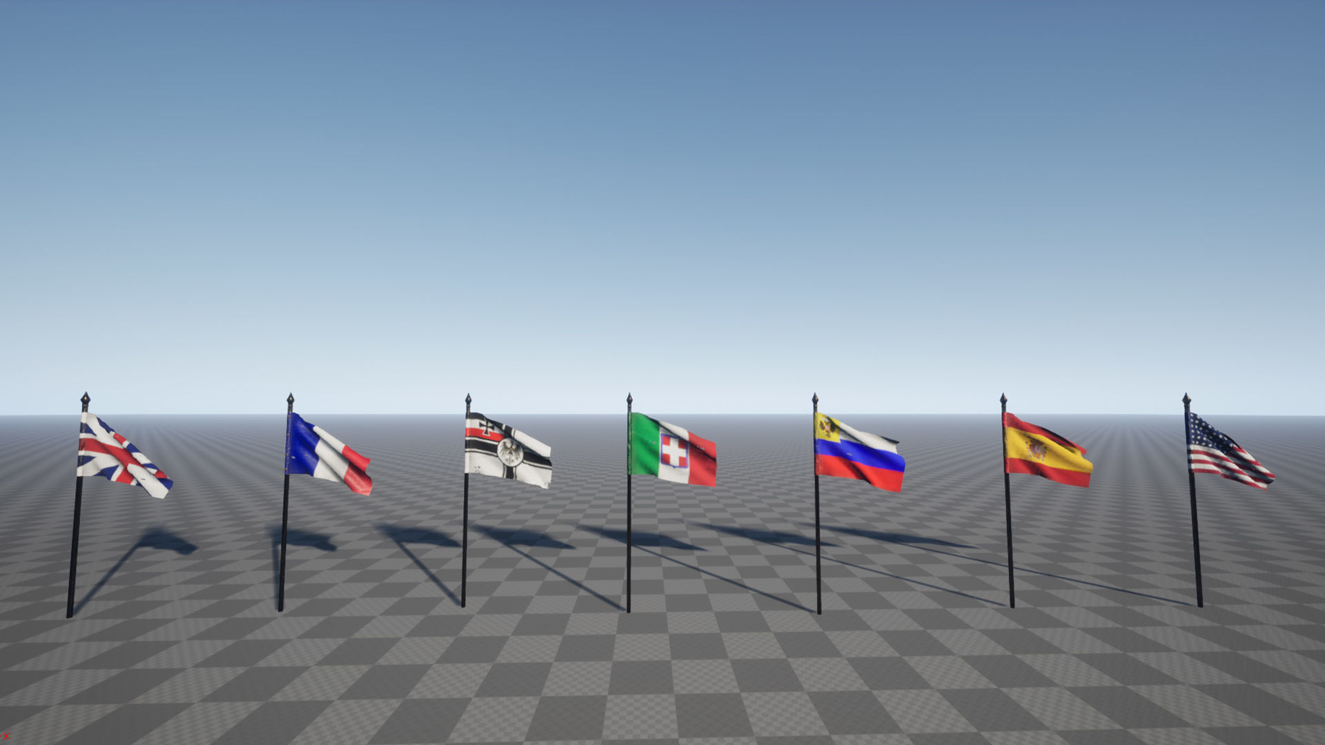 World War battlefield -Unreal Engine- and -FBX- Low-poly 3D model_26