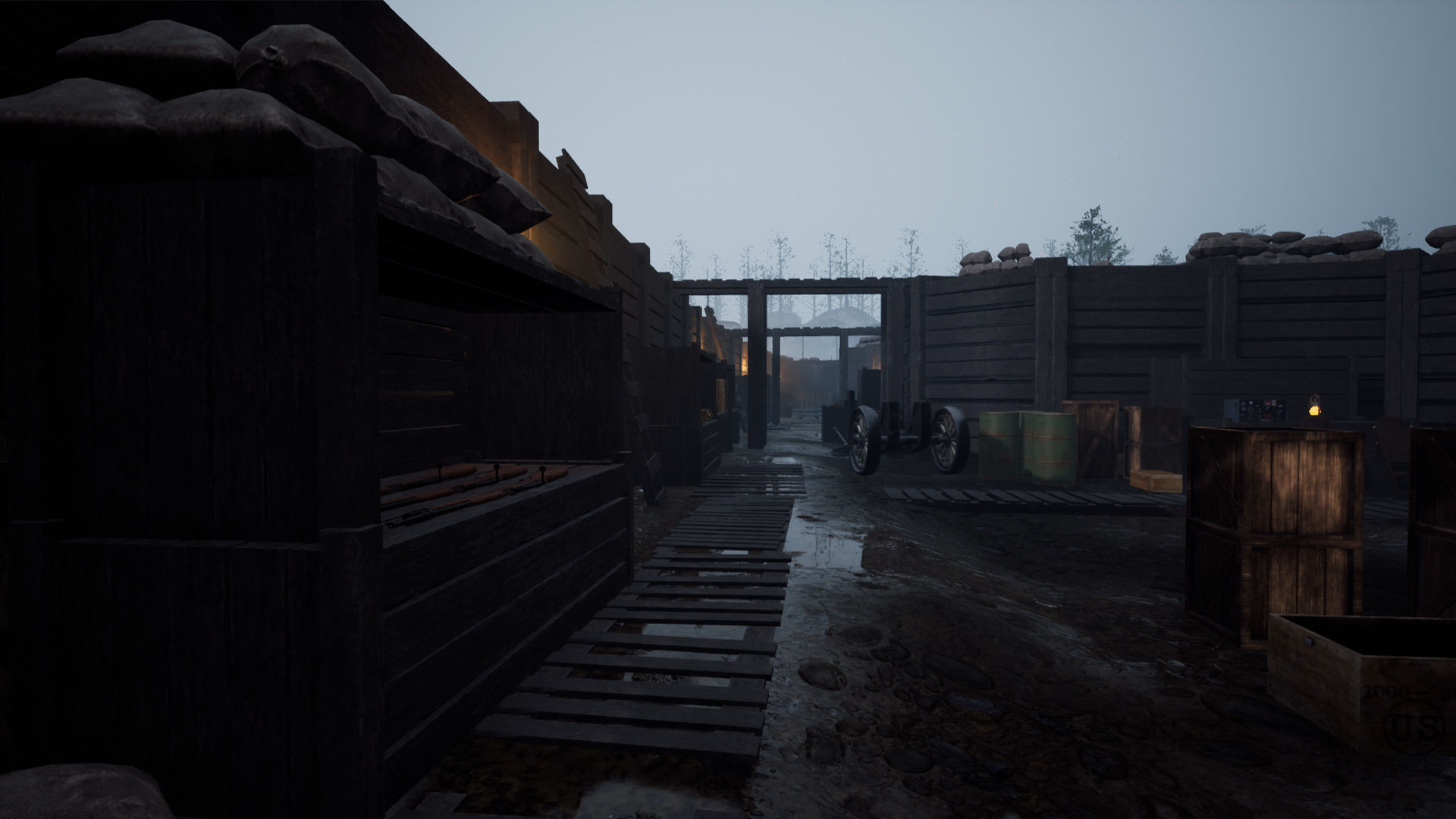 World War battlefield -Unreal Engine- and -FBX- Low-poly 3D model_4