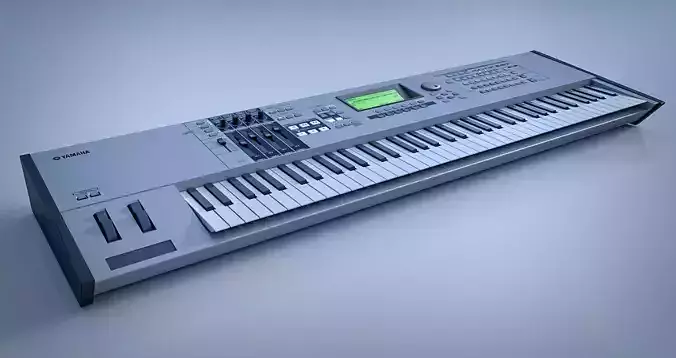 Yamaha Motif ES-7 Synthesizer 3D model