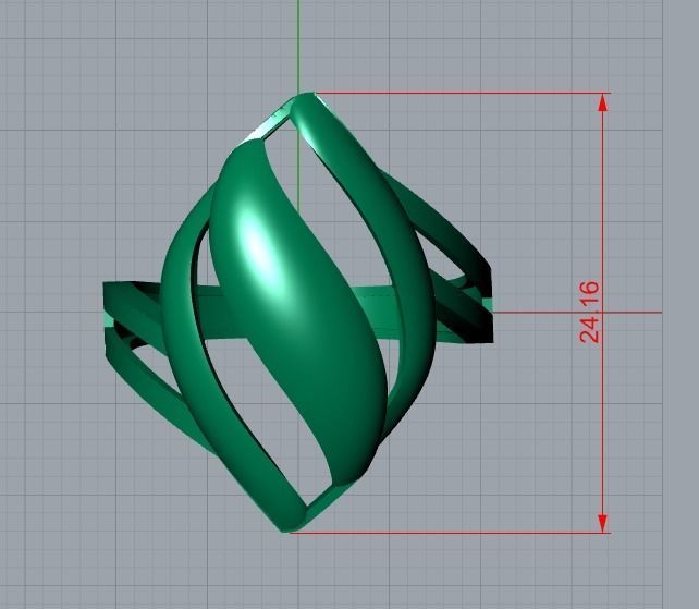 ring jewelry 3D print model_5