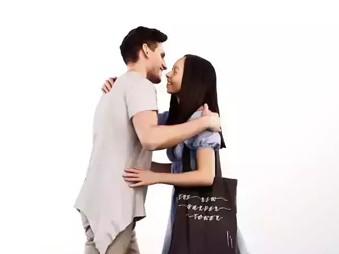 Tom Katja 14291 - Casual Friends Hugging