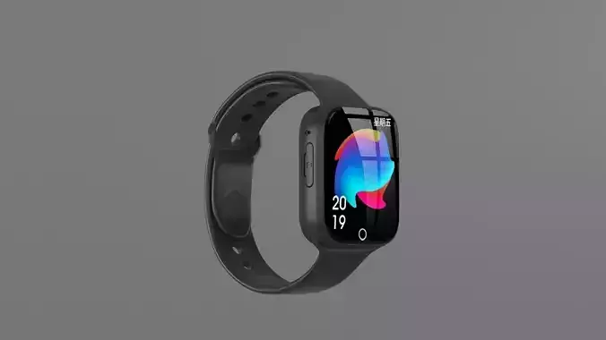 smart watch 3D model