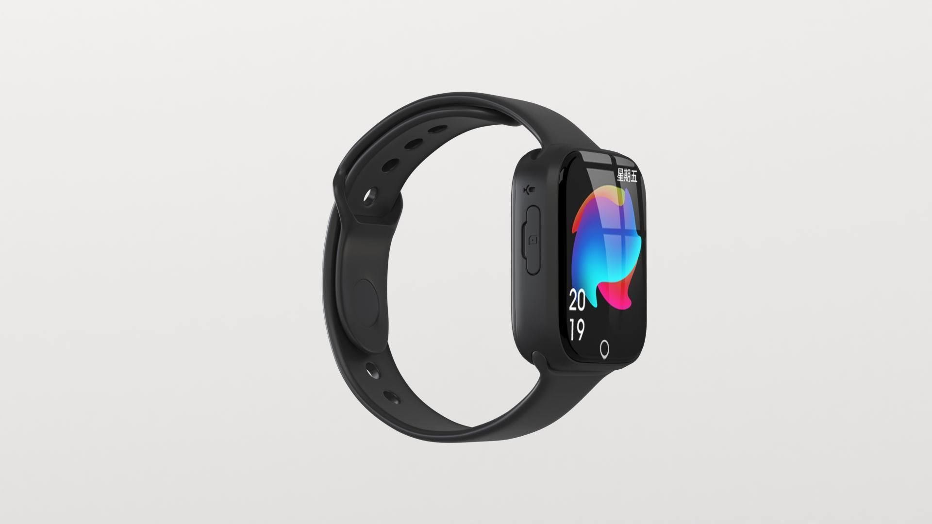 smart watch 3D model_7