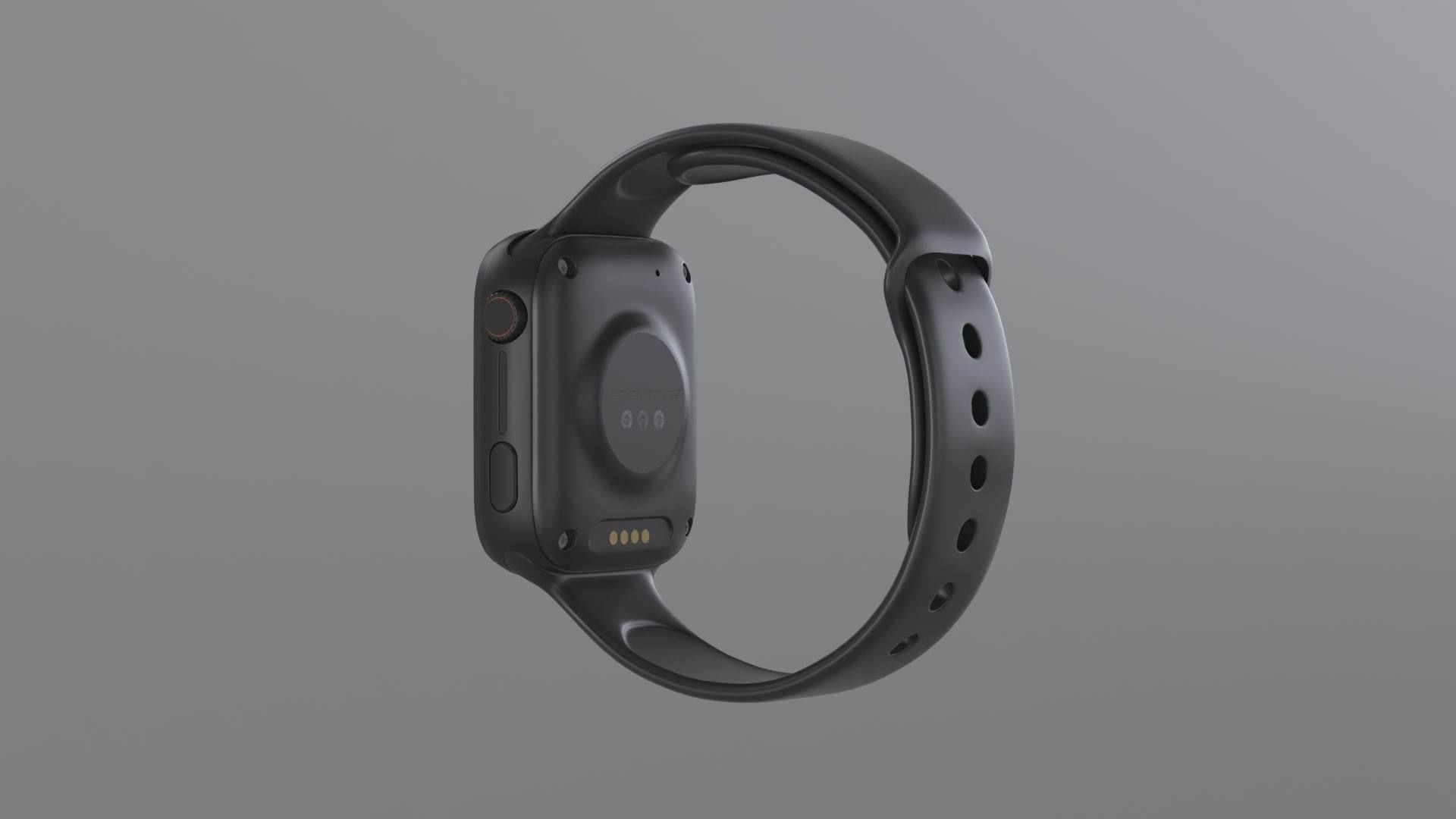 smart watch 3D model_1