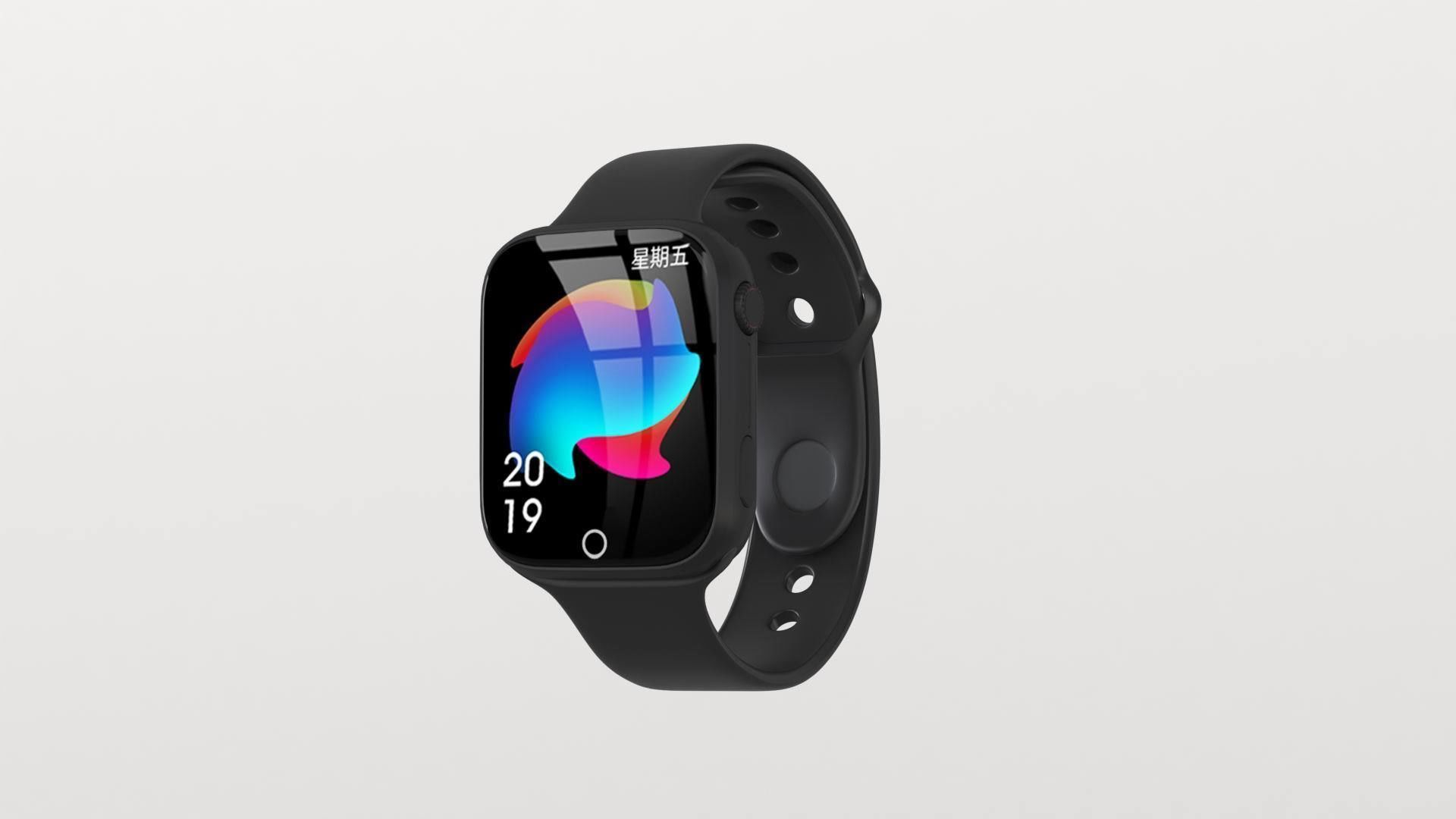 smart watch 3D model_17