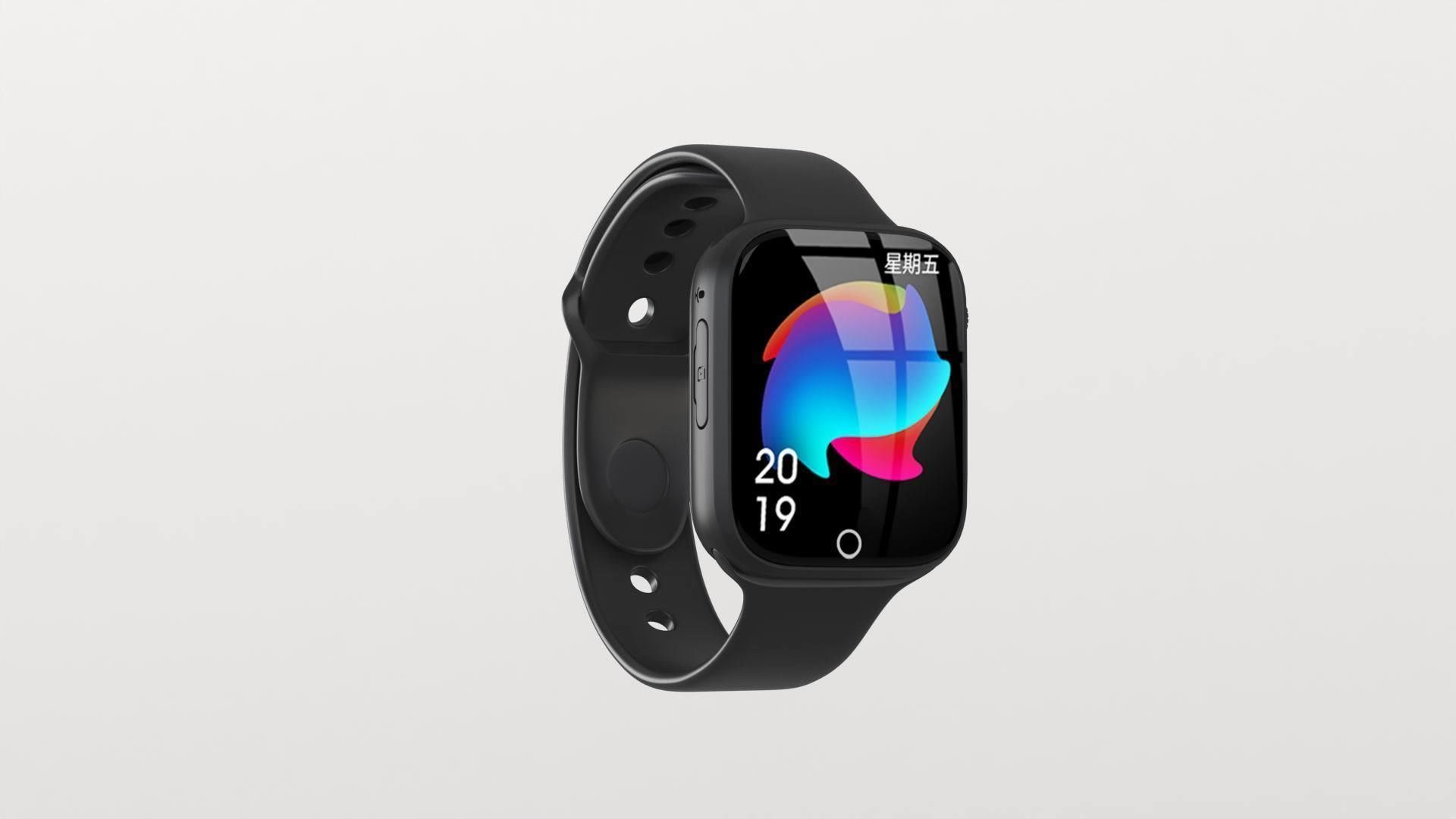 smart watch 3D model_6
