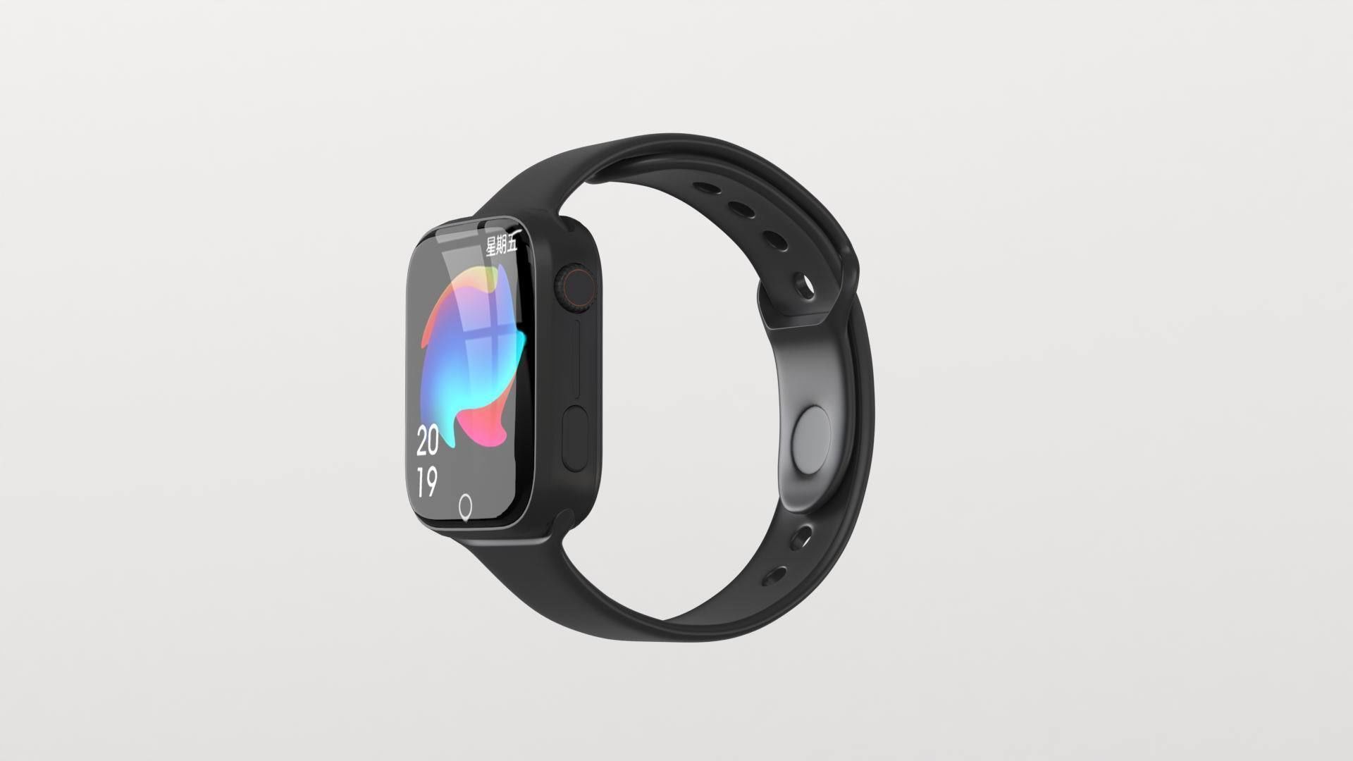 smart watch 3D model_16