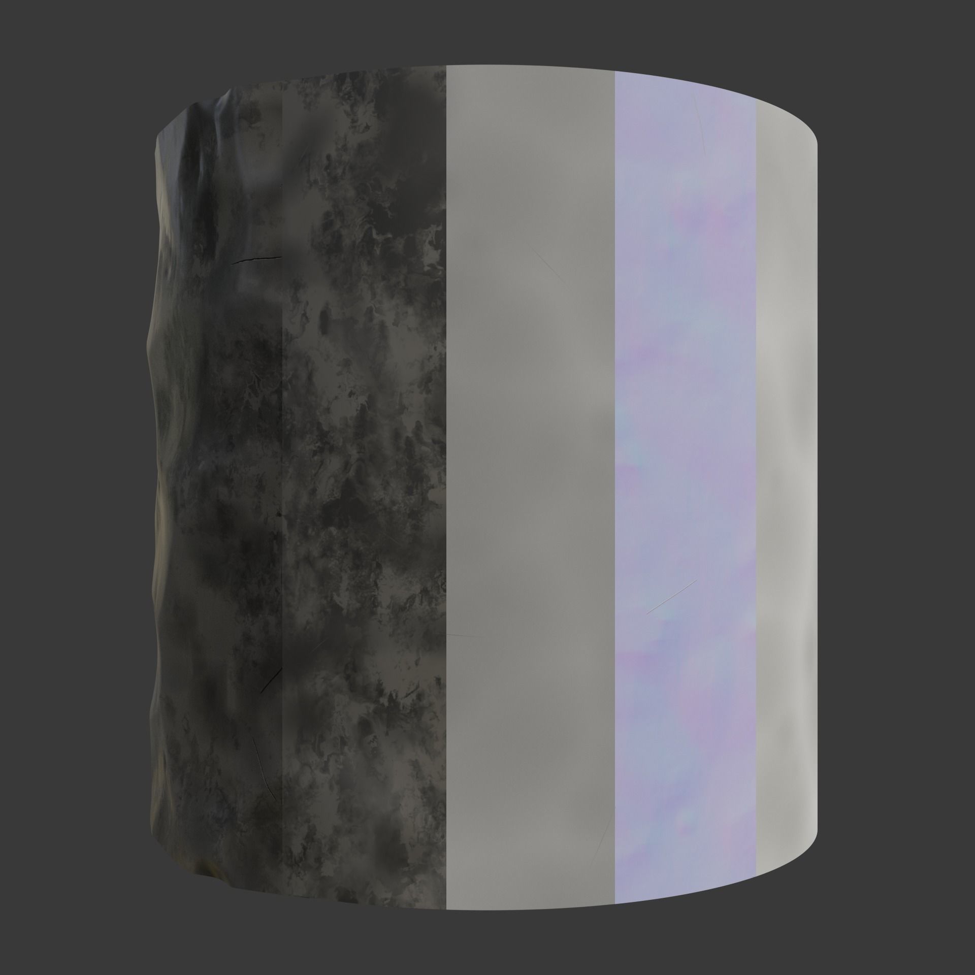 Stylized Battered Metal Texture_1