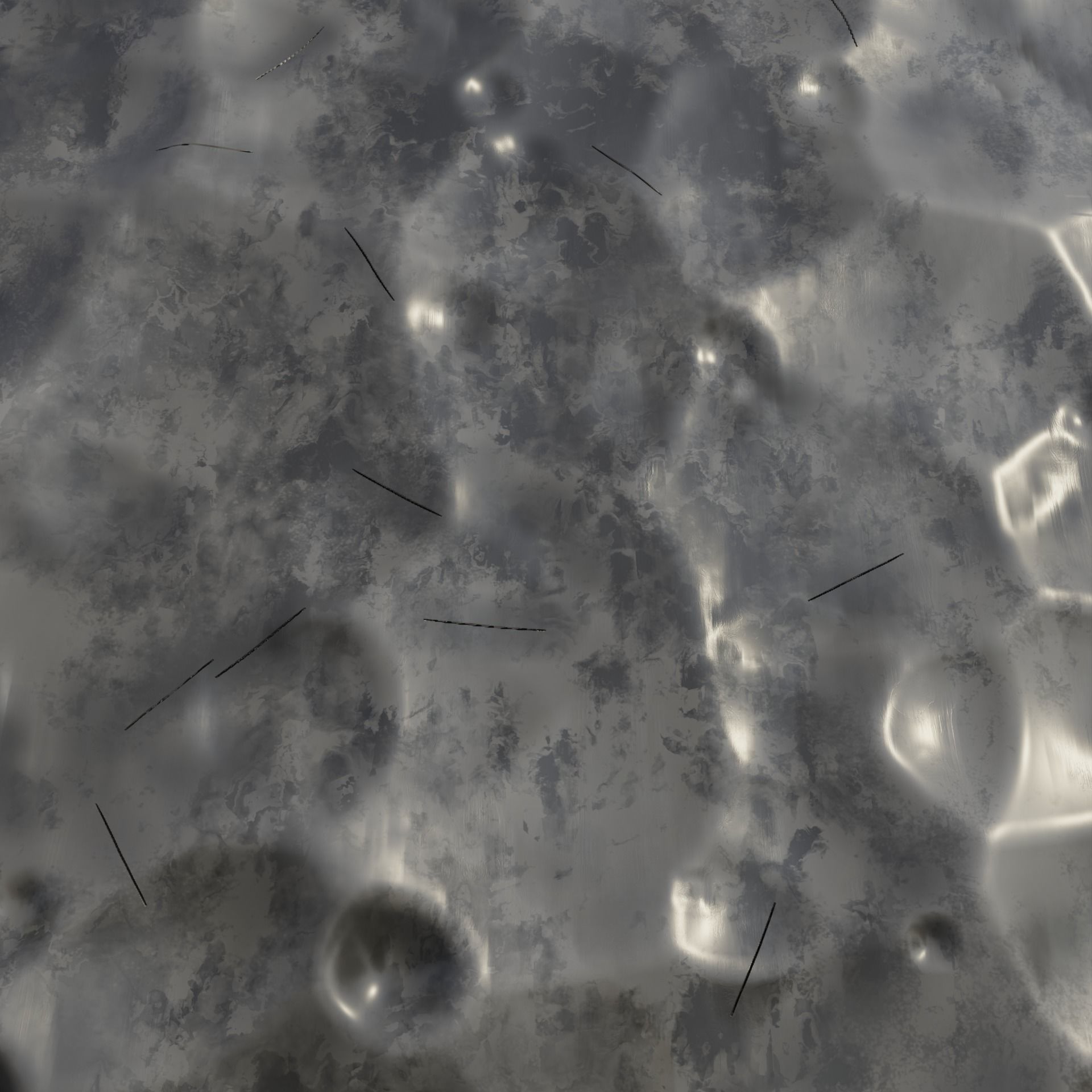 Stylized Battered Metal Texture_3