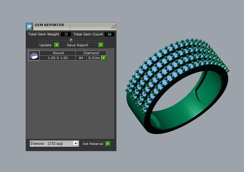 ring jewelry 3D print model_6