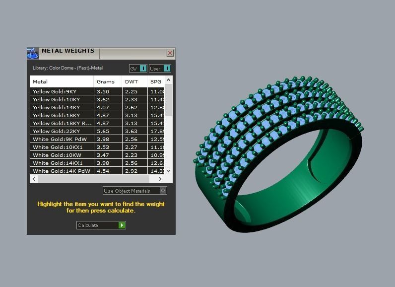 ring jewelry 3D print model_5