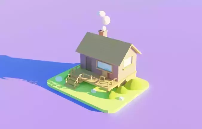 Low Poly House