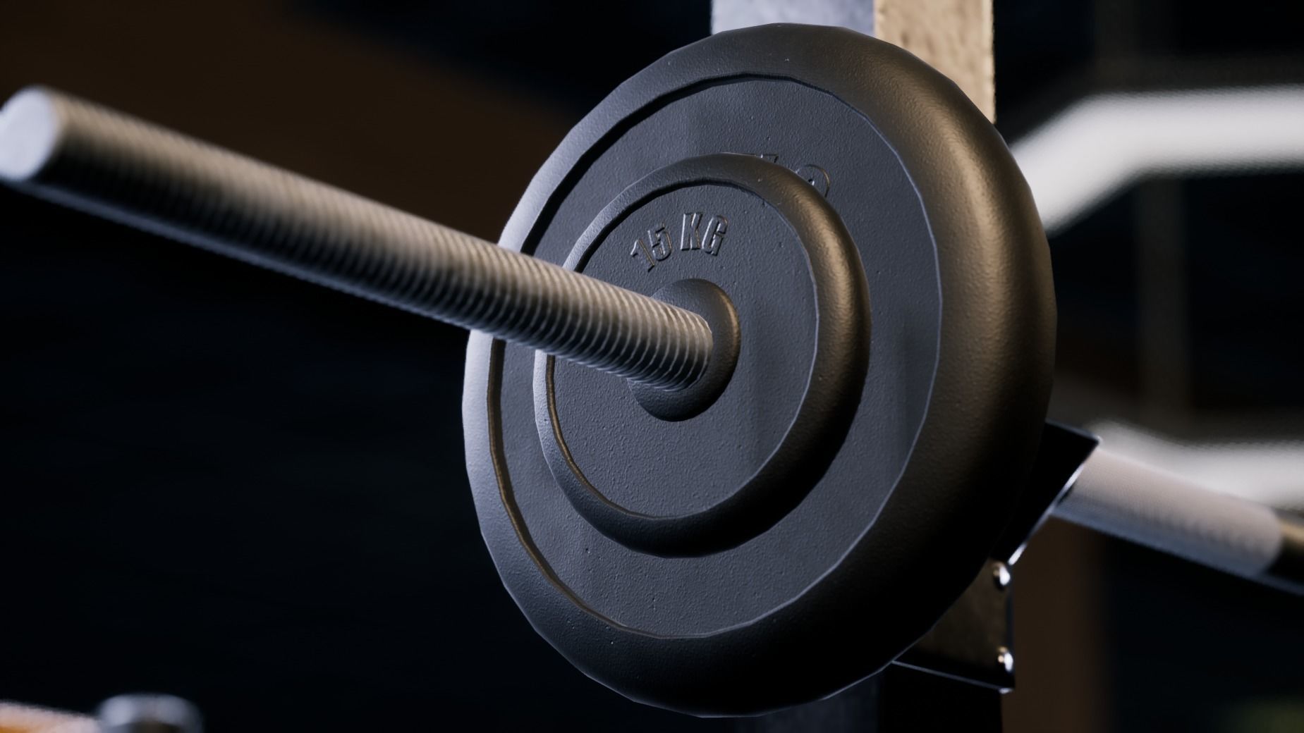 Gym modular pack -Unreal Engine- and -FBX- Low-poly 3D model_23