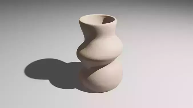 A Ceramic Vase Model