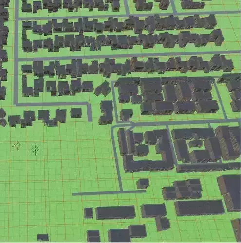 blender city pack 1 Free 3D model