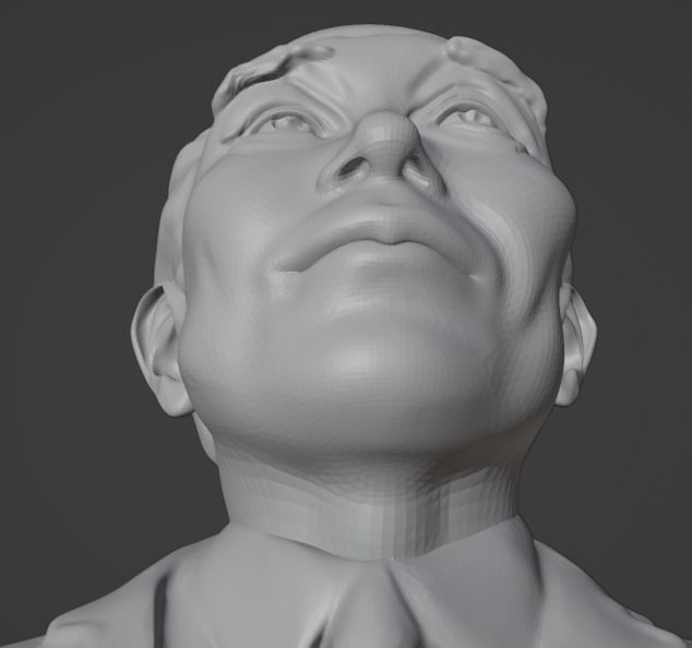 Akira Kurosawa 3D print model_15