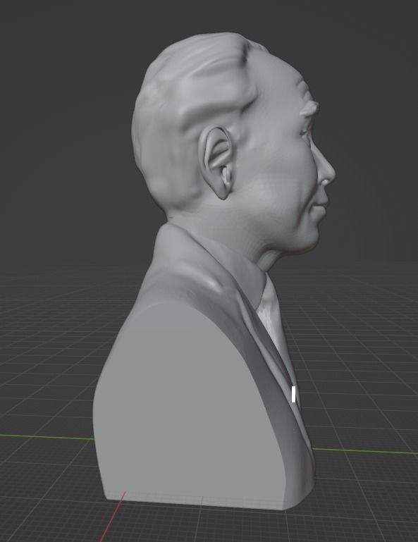 Akira Kurosawa 3D print model_5