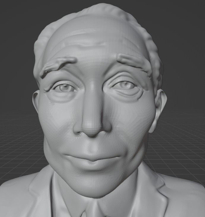 Akira Kurosawa 3D print model_19