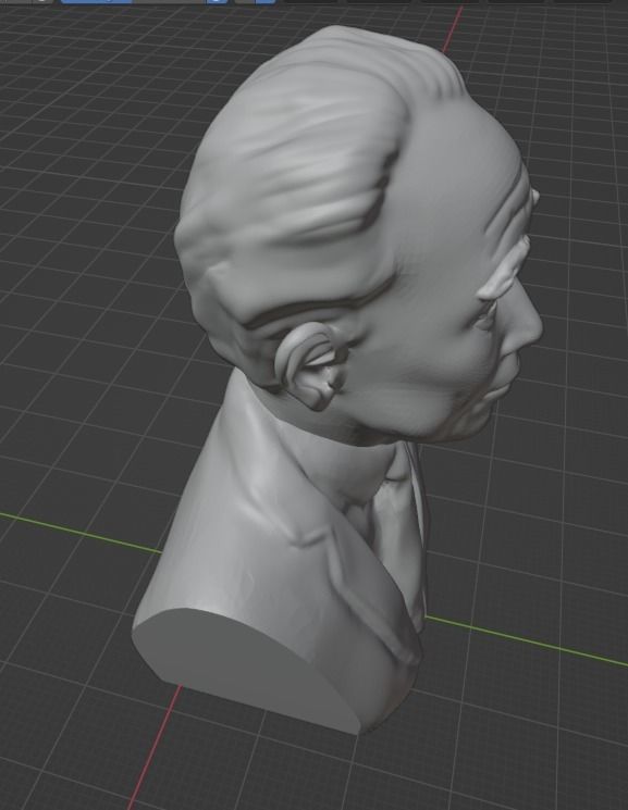 Akira Kurosawa 3D print model_6
