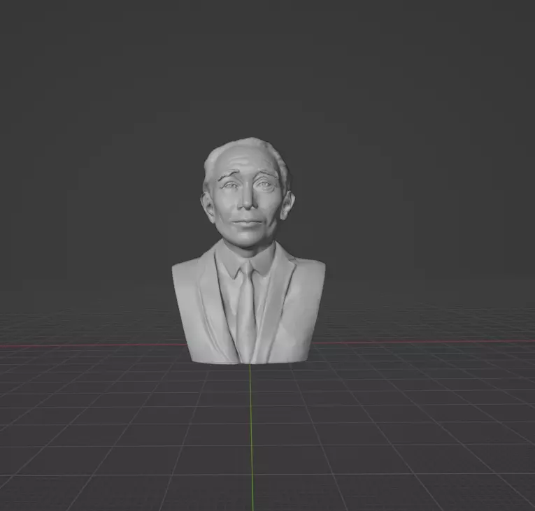 Akira Kurosawa 3D print model_0