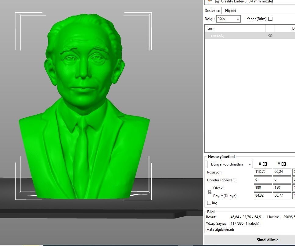 Akira Kurosawa 3D print model_17
