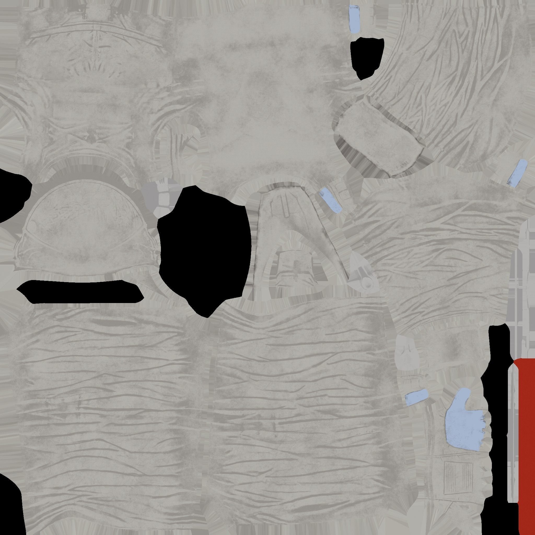 ANIMATED SPACESUIT NASA with BUTTERFLYES 3D model 3D model_17