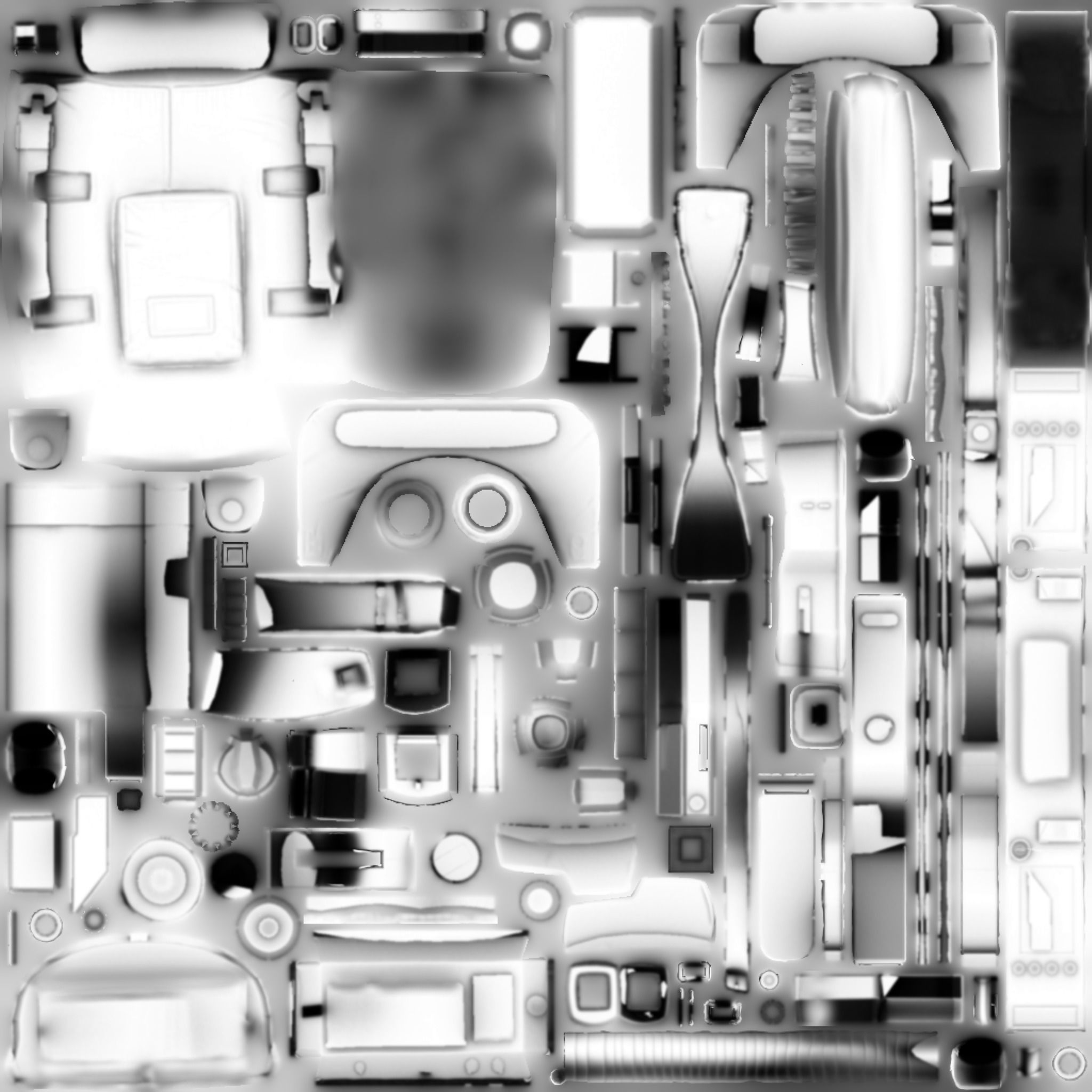 ANIMATED SPACESUIT NASA with BUTTERFLYES 3D model 3D model_10