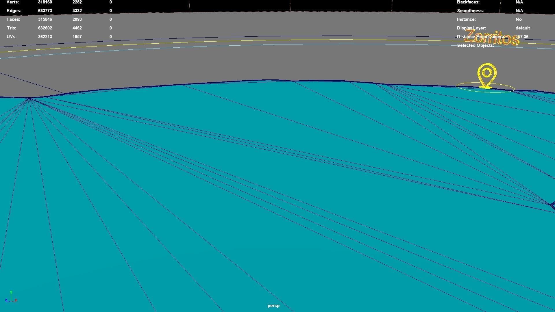 Tumbes  Peru map region geography political geographic 3D model_8