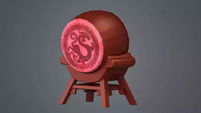 War Drum military drum Shengtang drum gongs