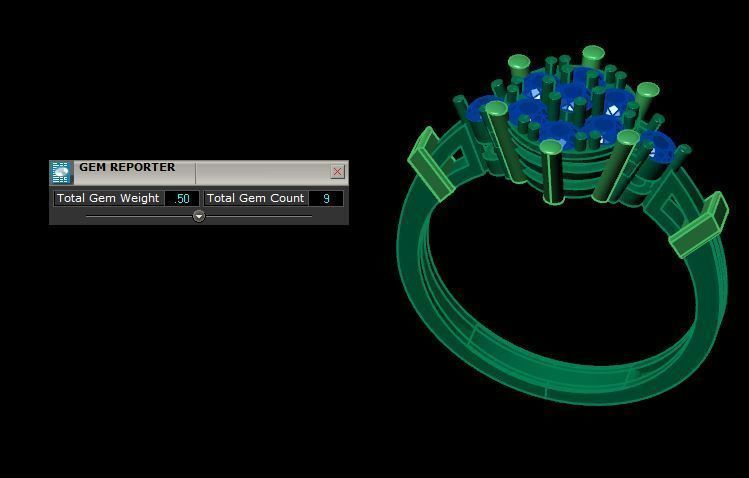 ENGAGEMENT RING 3D print model_18