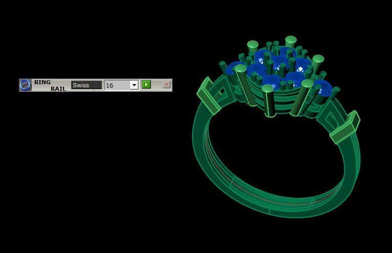 ENGAGEMENT RING 3D print model_16