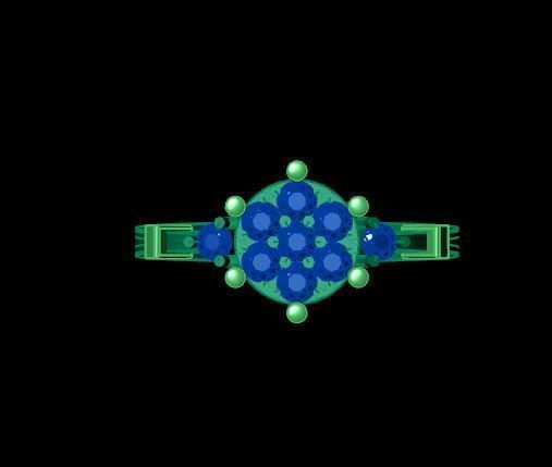 ENGAGEMENT RING 3D print model_11