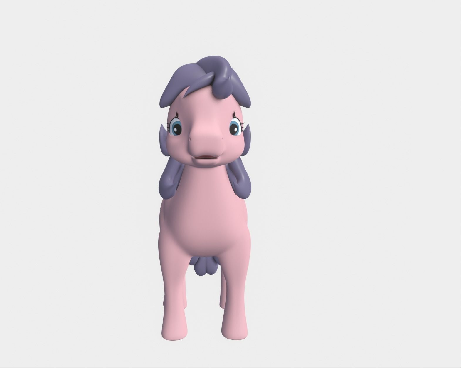 My little pony 90s original series fully rigged 3D model_5