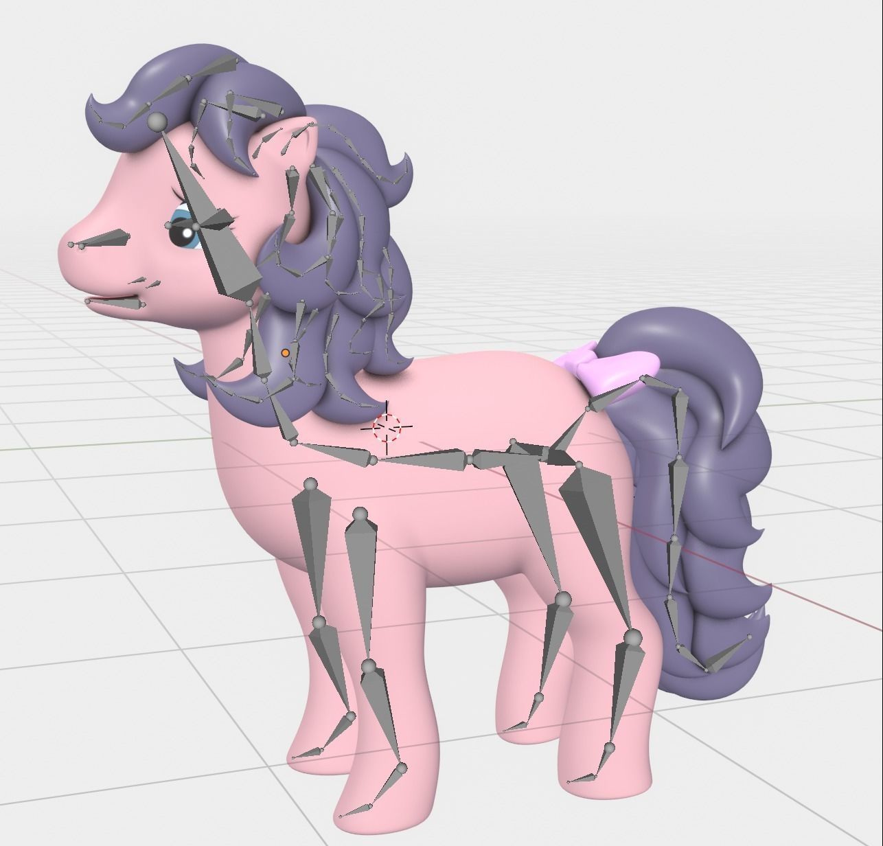 My little pony 90s original series fully rigged 3D model_4
