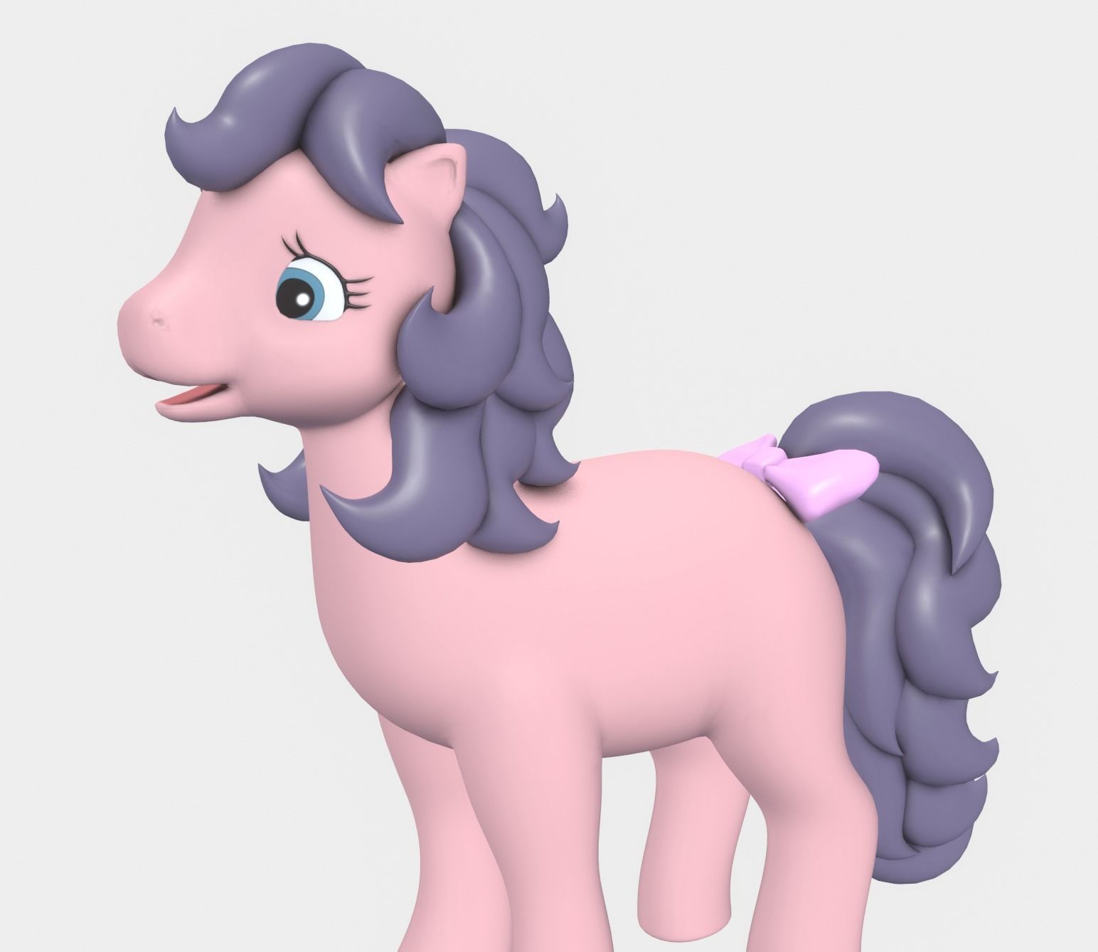 My little pony 90s original series fully rigged 3D model_2