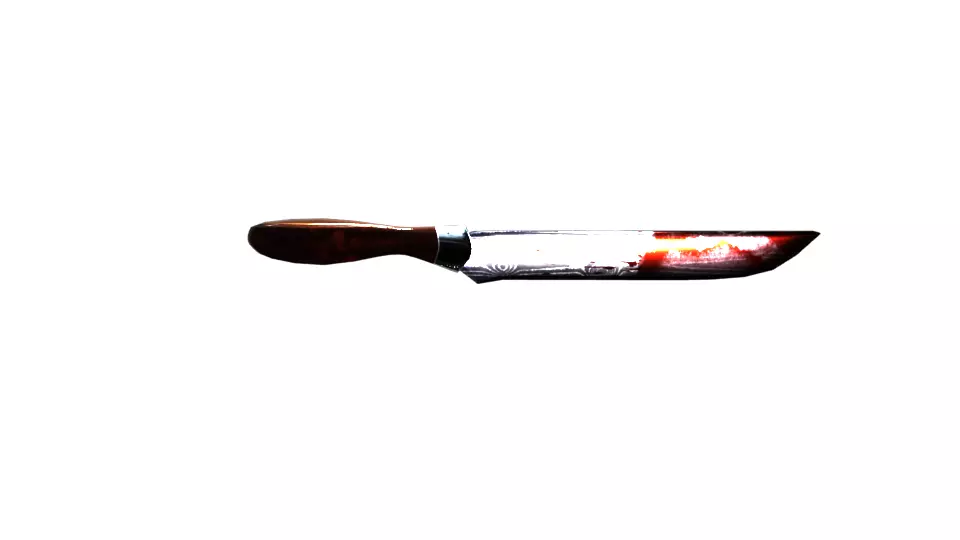knife Free low-poly 3D model