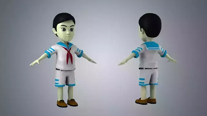 cartoon character family child role young human