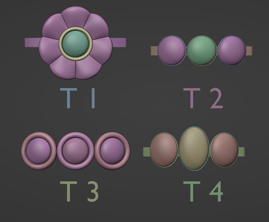 One piece Brook Soul King glasses tie CROWN cosplay 3D print model_7