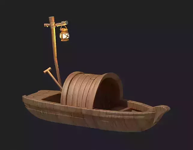 Wooden Boat boat cartoon boat raft
