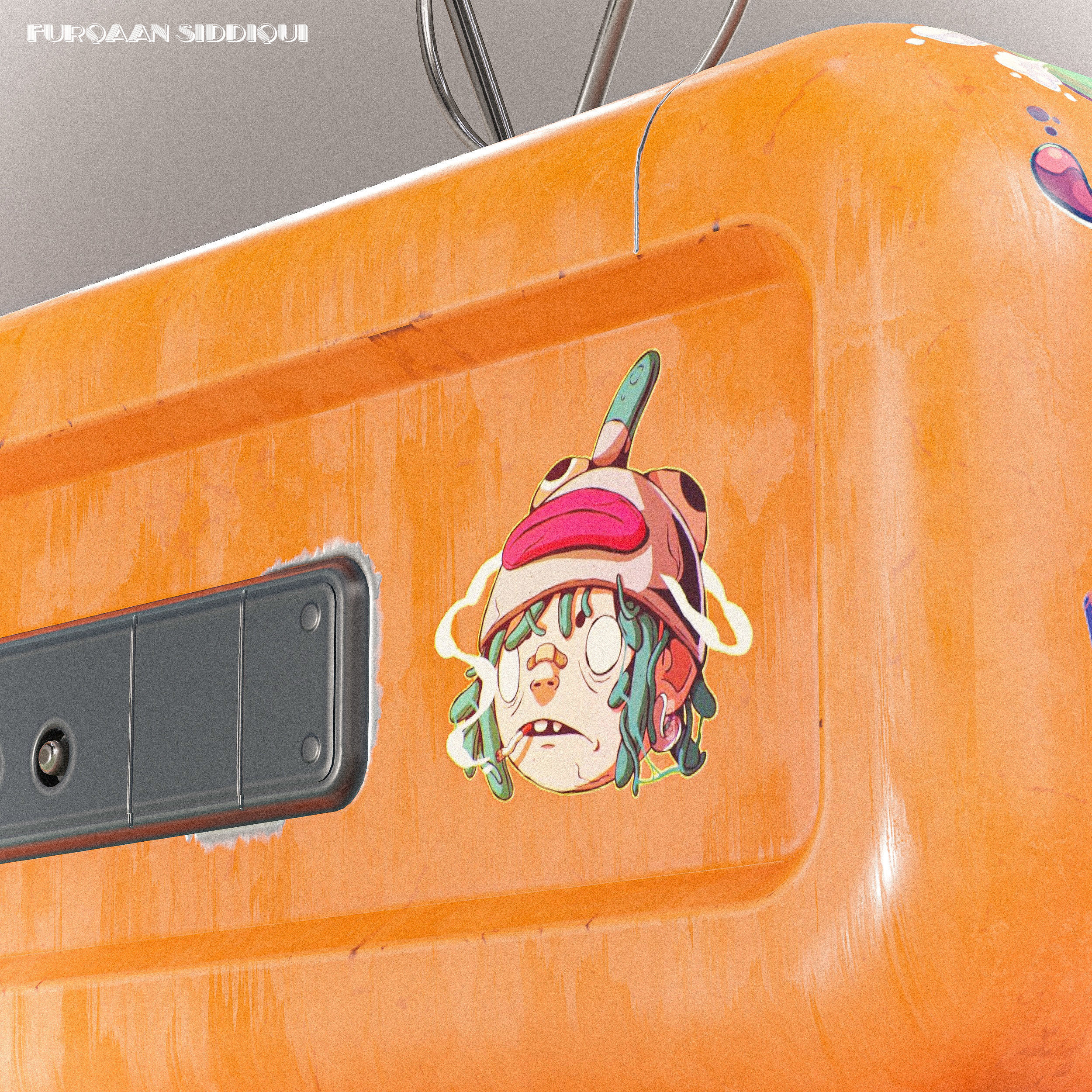 Sci-fi Controller PC V28 PBR Low-poly 3D model_14