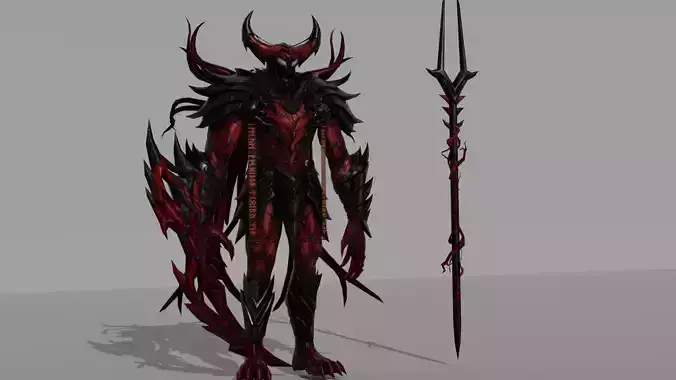 Carnage Monster  3D model