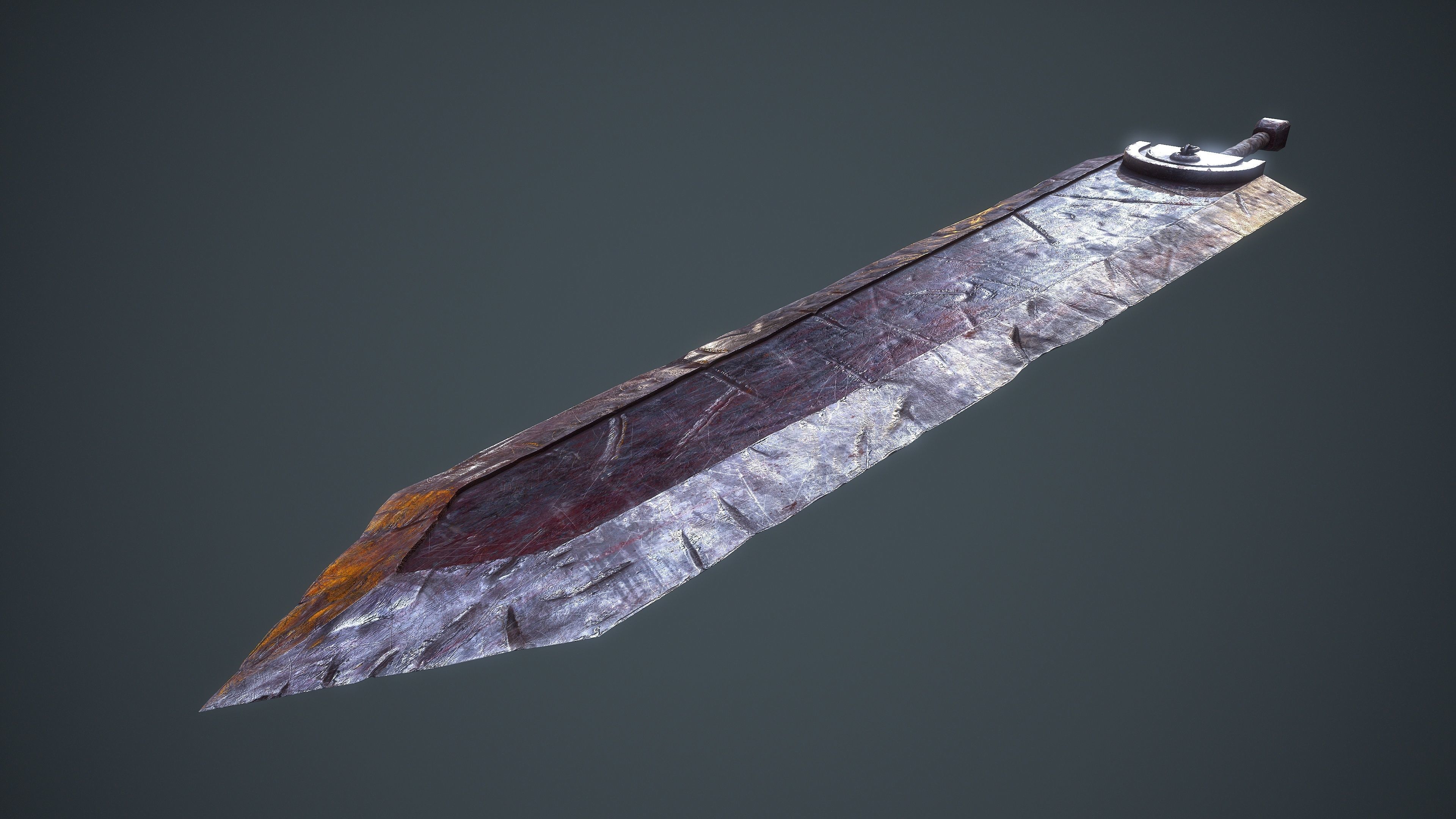 Dragon Slayer - Berserk - 3D printing ready Free 3D print model_10