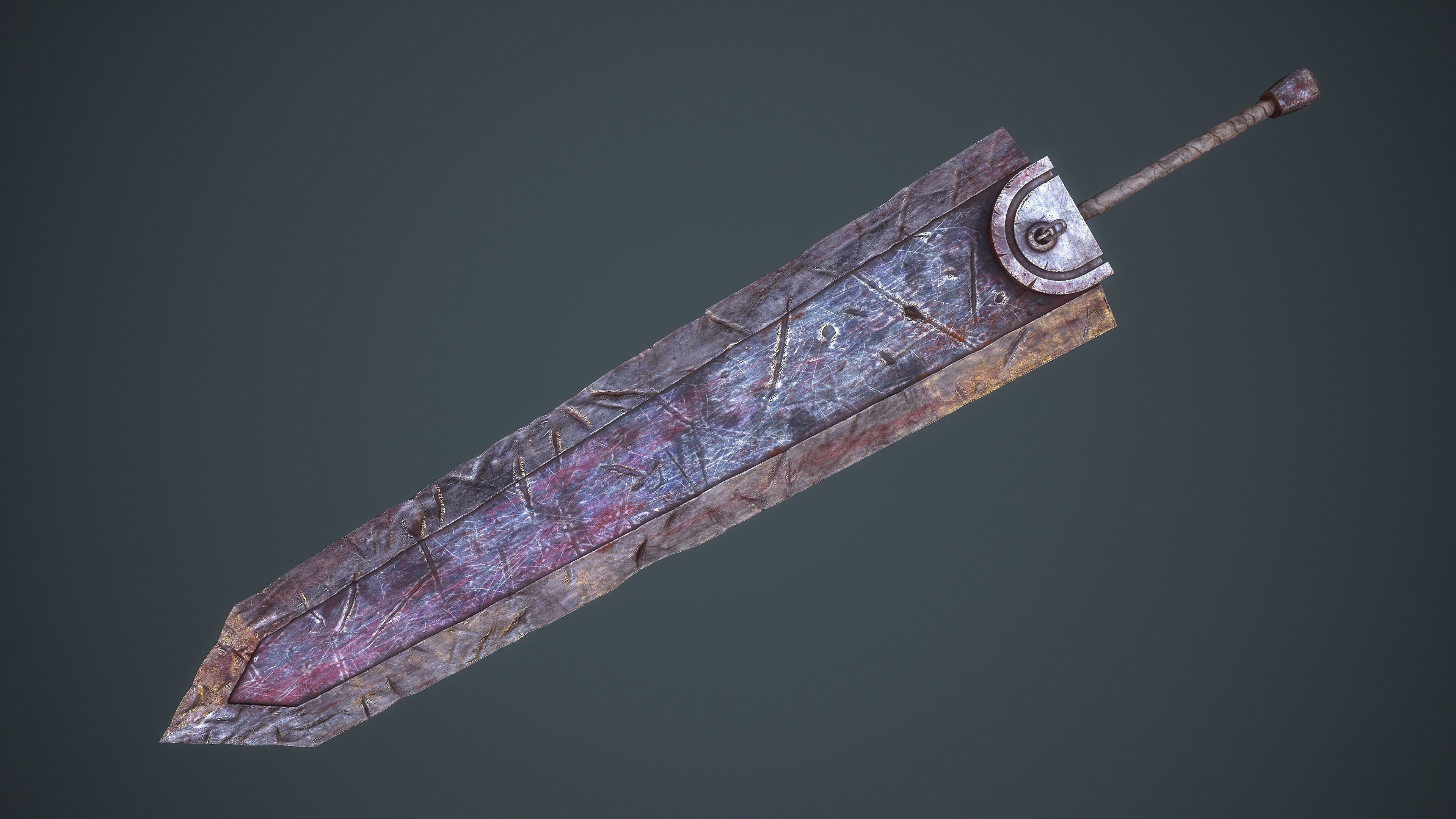 Dragon Slayer - Berserk - 3D printing ready Free 3D print model_1