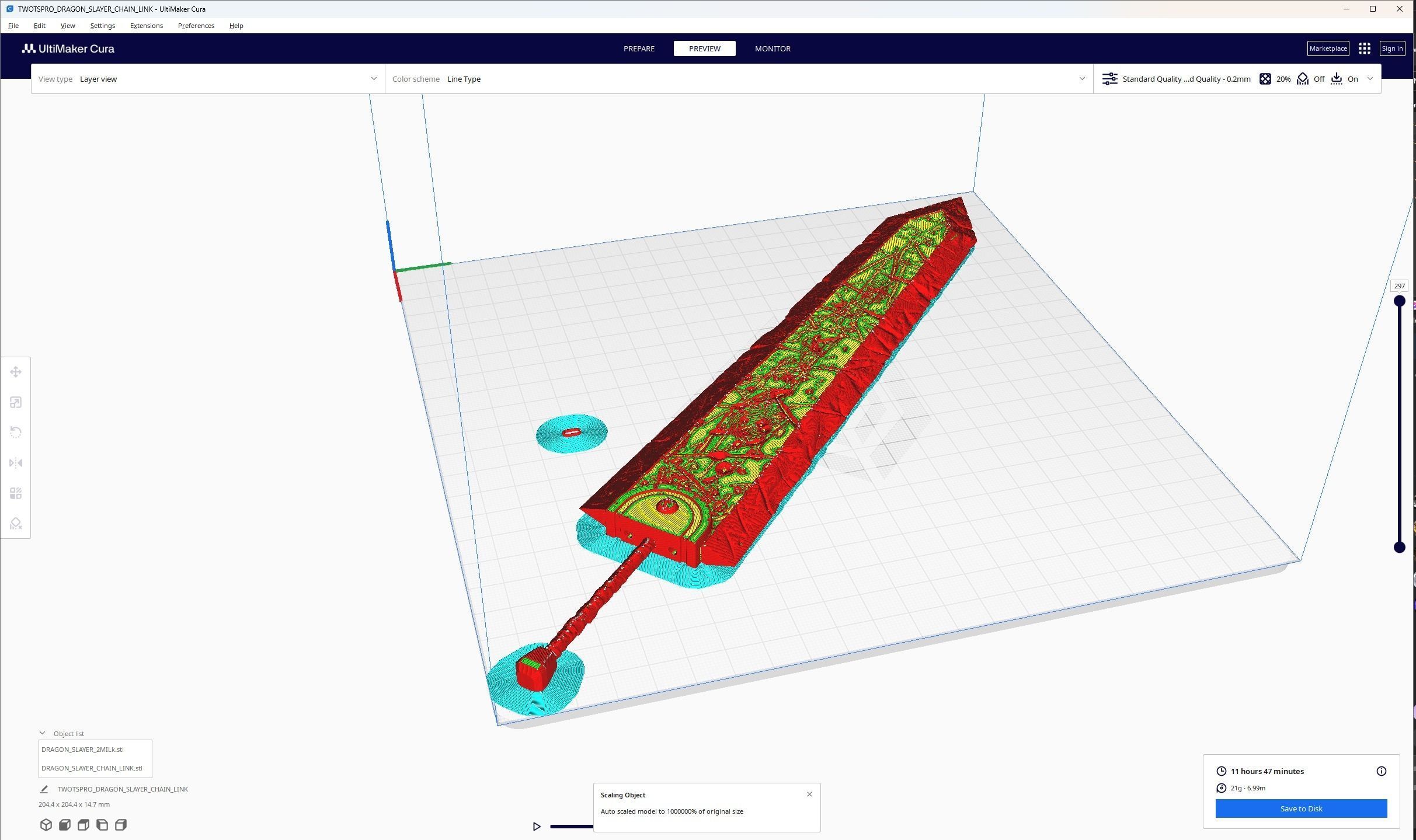 Dragon Slayer - Berserk - 3D printing ready Free 3D print model_3