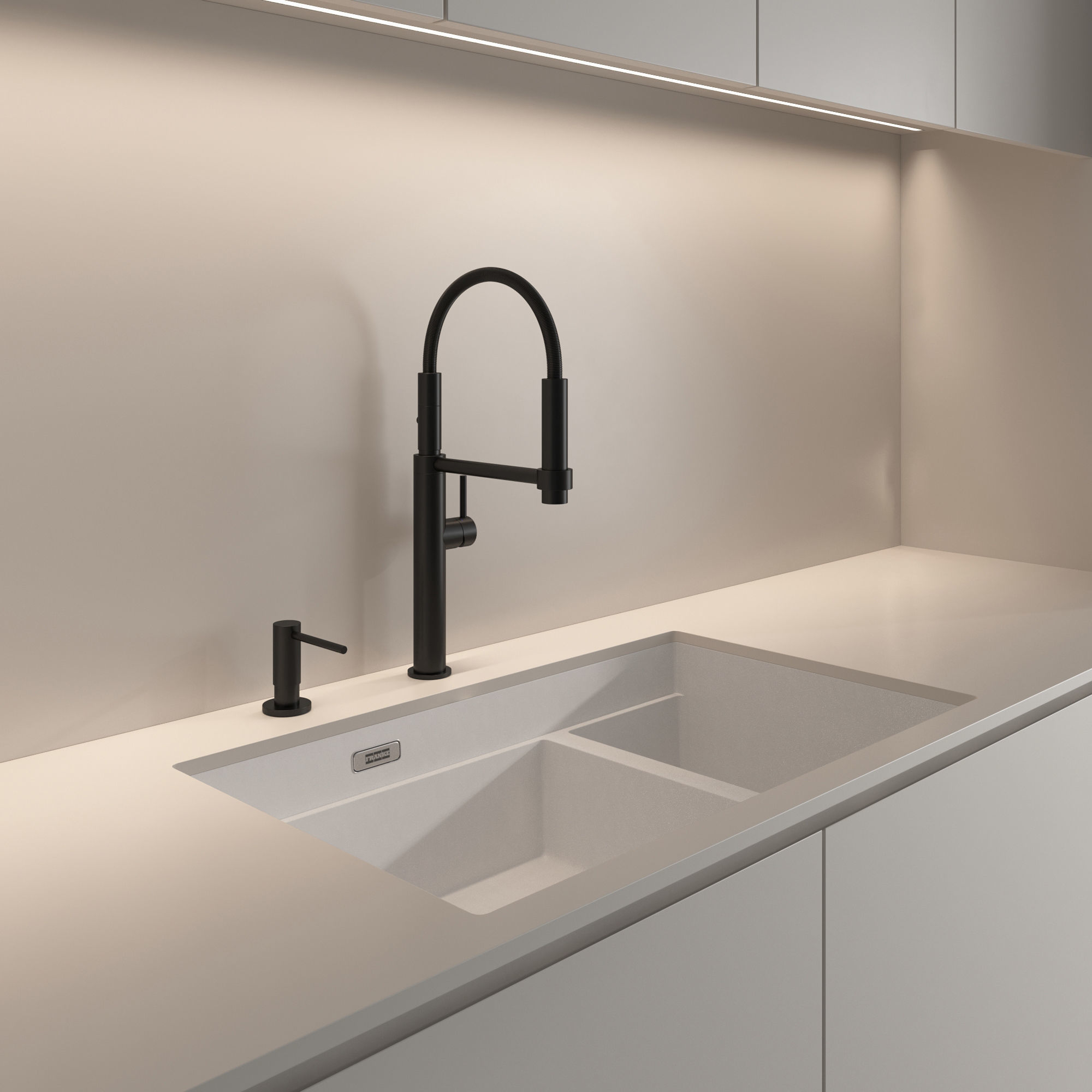 Kitchen set 02 3D model_4